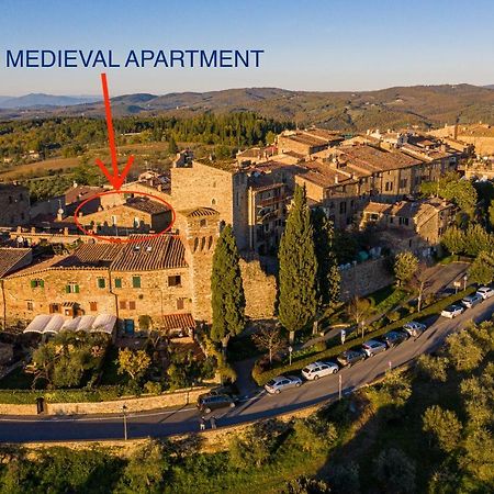 Old Medieval Apartment San Donato in Poggio Zewnętrze zdjęcie